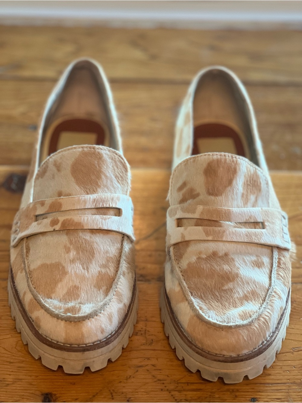 Hair on Hide Loafers